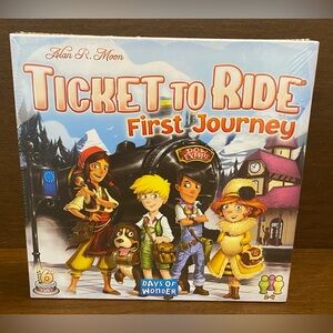 Ticket to Ride: First Journey Train Adventure Board Game — Days Of Wonder NEW